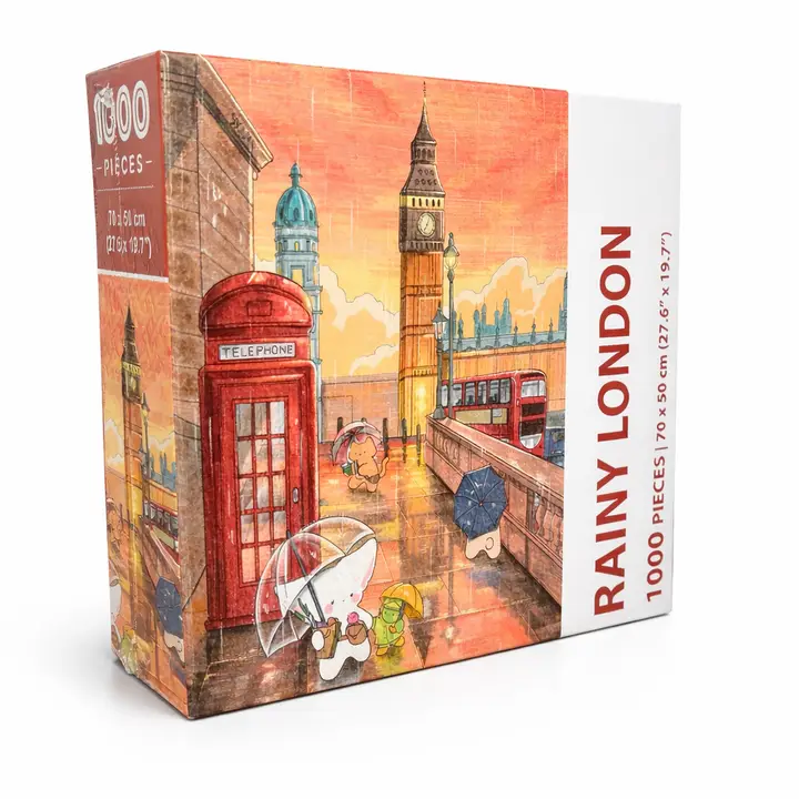 puzzle rainy london de arcadia de 1000 pièces