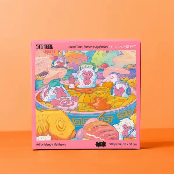 puzzle ramen a jigokudani de sto puzzle de 500 pièces