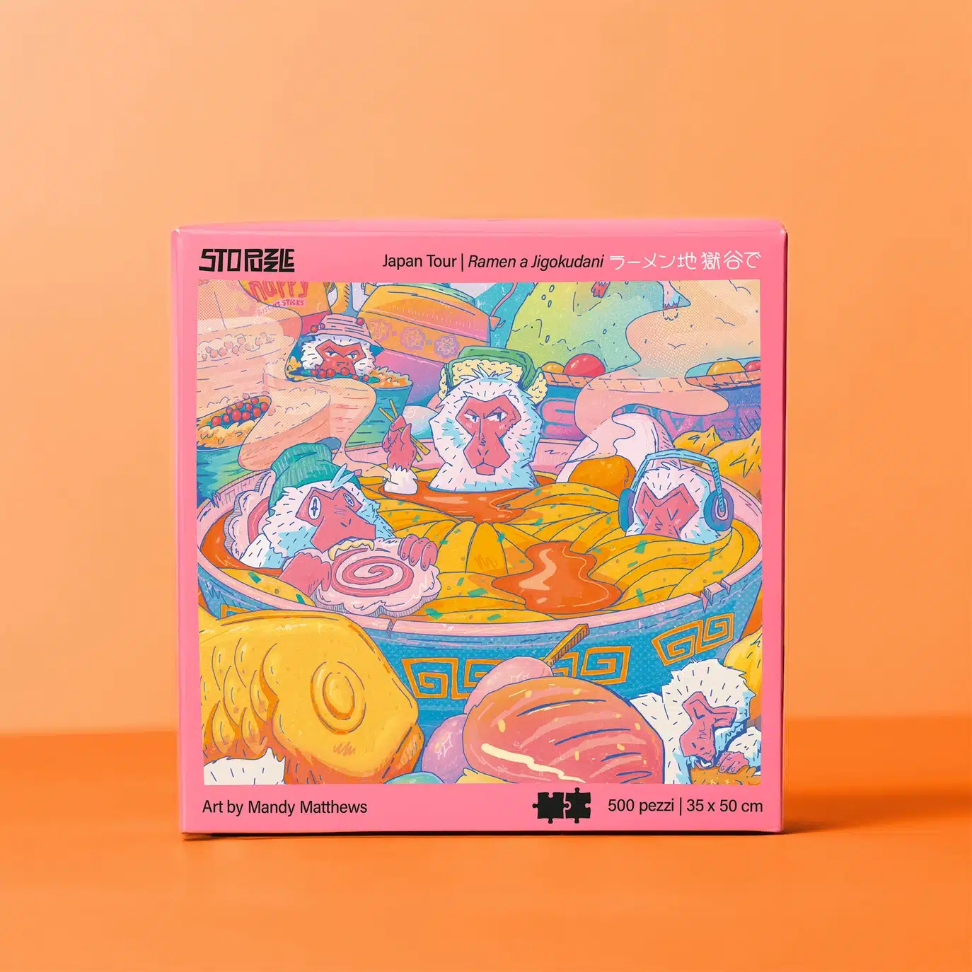 puzzle ramen a jigokudani de sto puzzle de 500 pièces