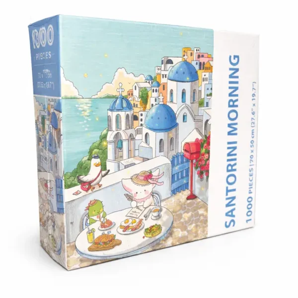puzzle santorini morning de arcadia de 1000 pièces