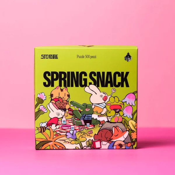 puzzle spring snack de sto puzzle de 500 pièces