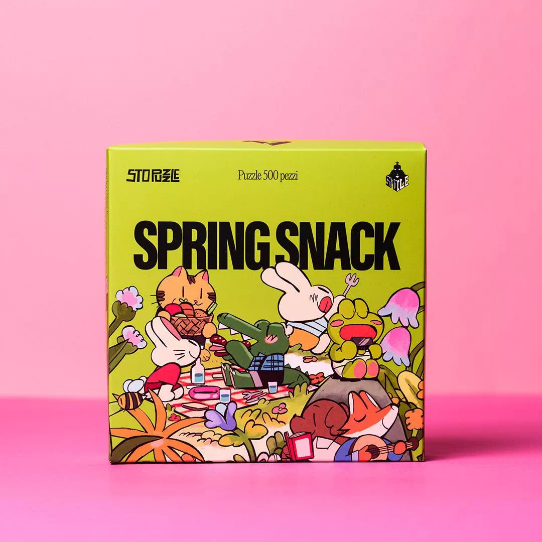 puzzle spring snack de sto puzzle de 500 pièces