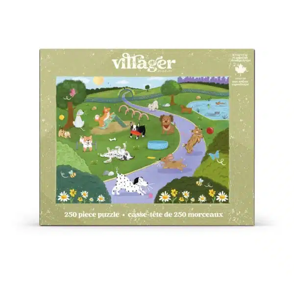 puzzle villager Bark Park 250 pieces