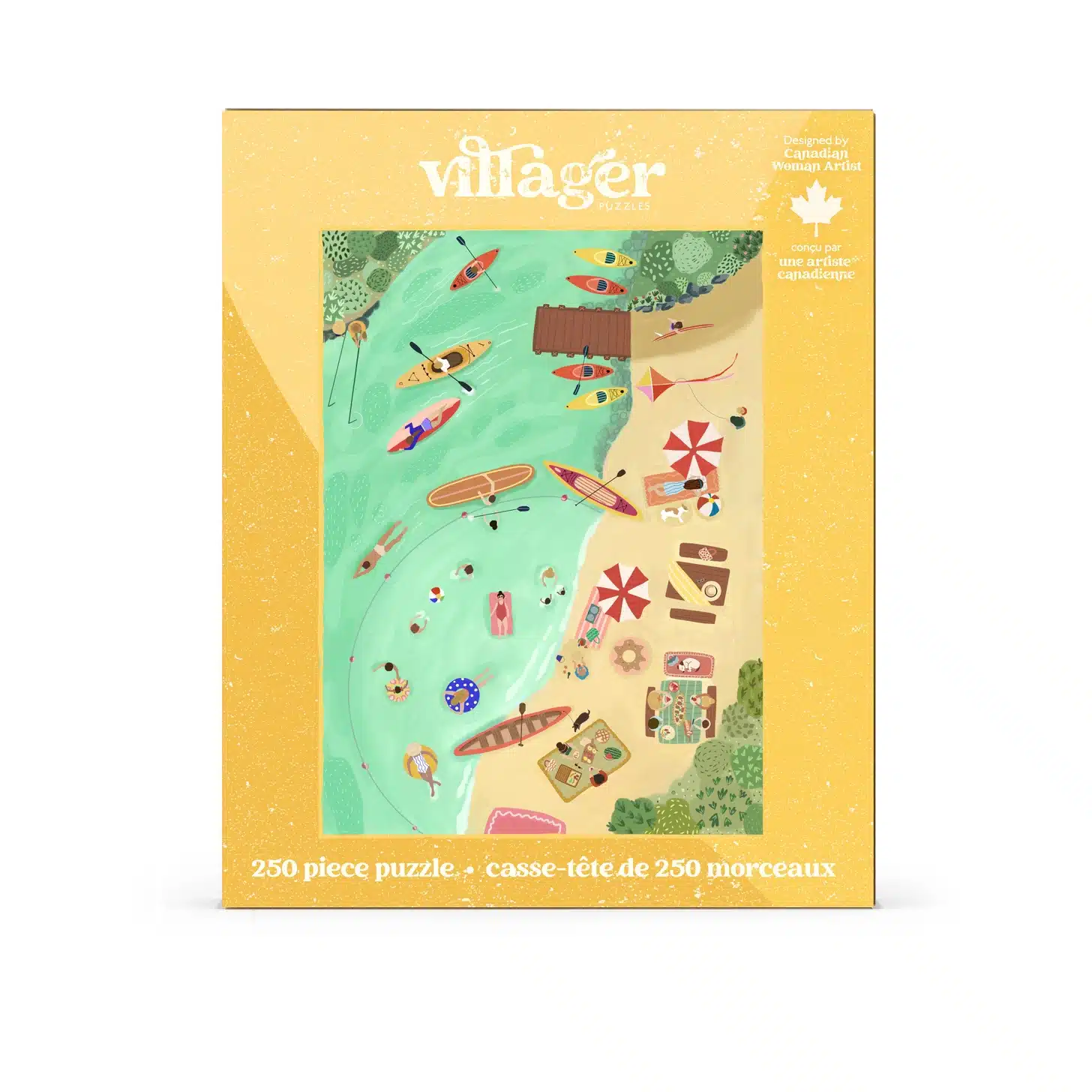puzzle villager Lake Day 250 pieces