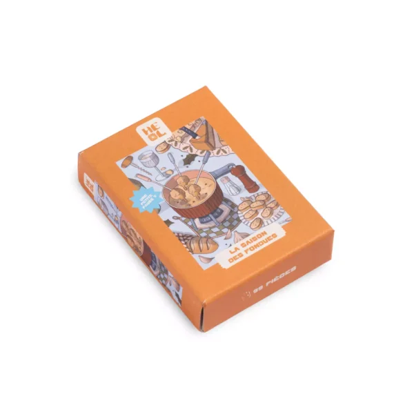 Mini puzzle La Saison des Fondues - Les éditions Heol - 99 pièces