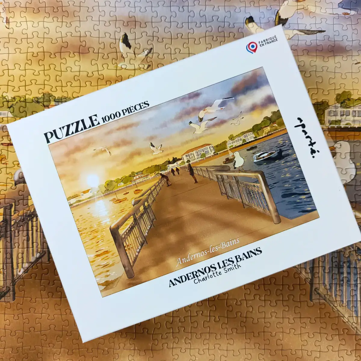 puzzle andernos les bains de aparté de 1000 pièces