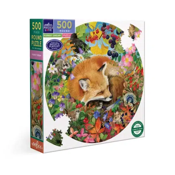 puzzle forest dream de eeboo de 500 pièces