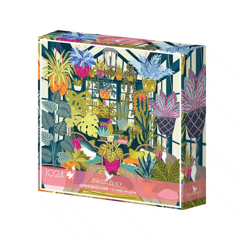 puzzle greenhouse de pieces & peace de 1024 pièces