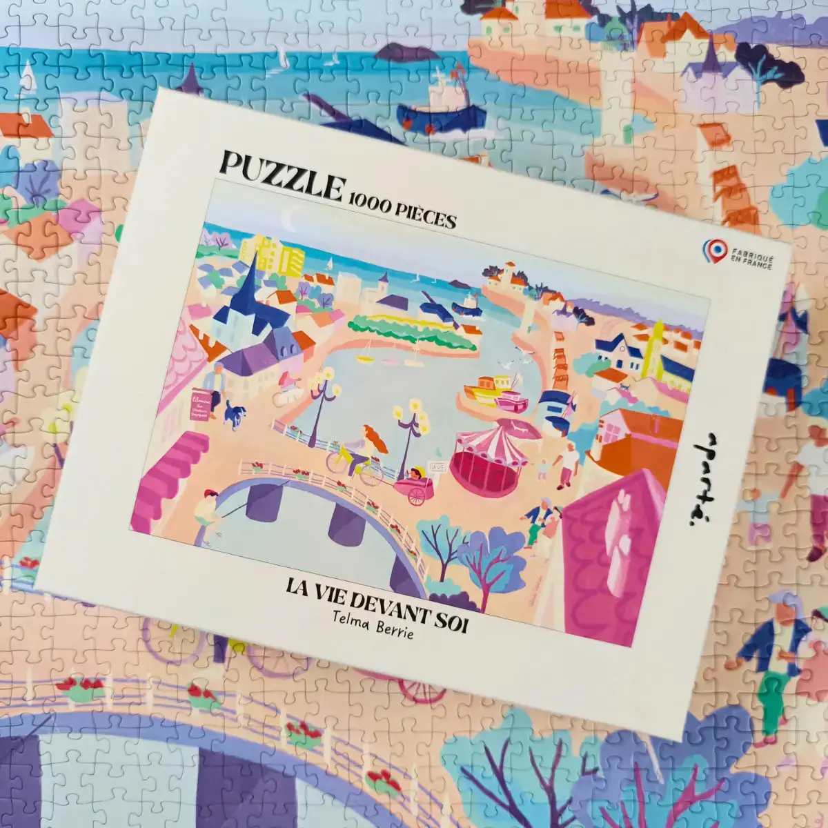 puzzle la vie devant soi de aparté de 1000 pièces