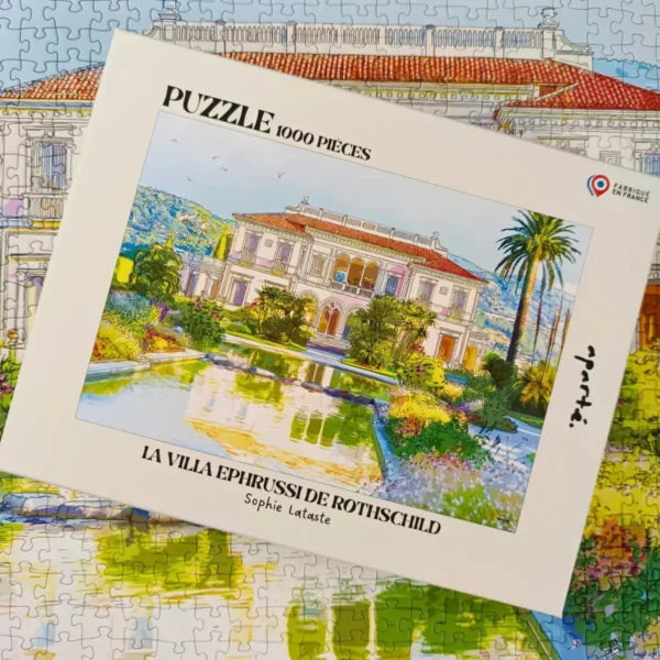 puzzle villa ephrussi de rotschild de aparté de 1000 pièces