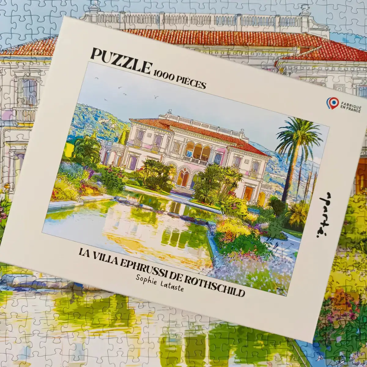 puzzle villa ephrussi de rotschild de aparté de 1000 pièces