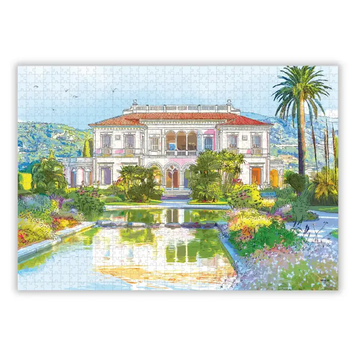 puzzle villa ephrussi de rotschild de aparté de 1000 pièces