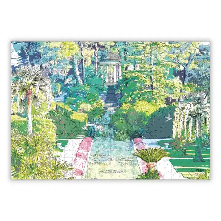 illustration puzzle le temple de l'amour de aparté de 500 pièces