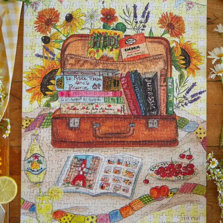 puzzle lectures d'été de caro from woodland de 500 pièces