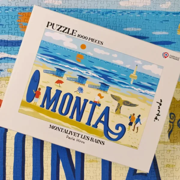 puzzle montalivet les bains de aparté de 1000 pièces
