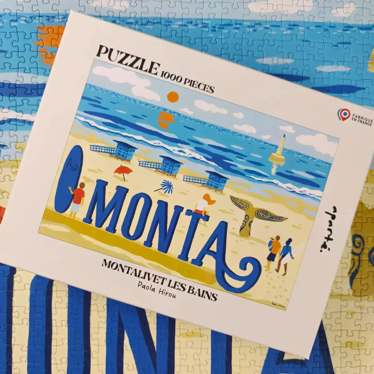 puzzle montalivet les bains de aparté de 1000 pièces