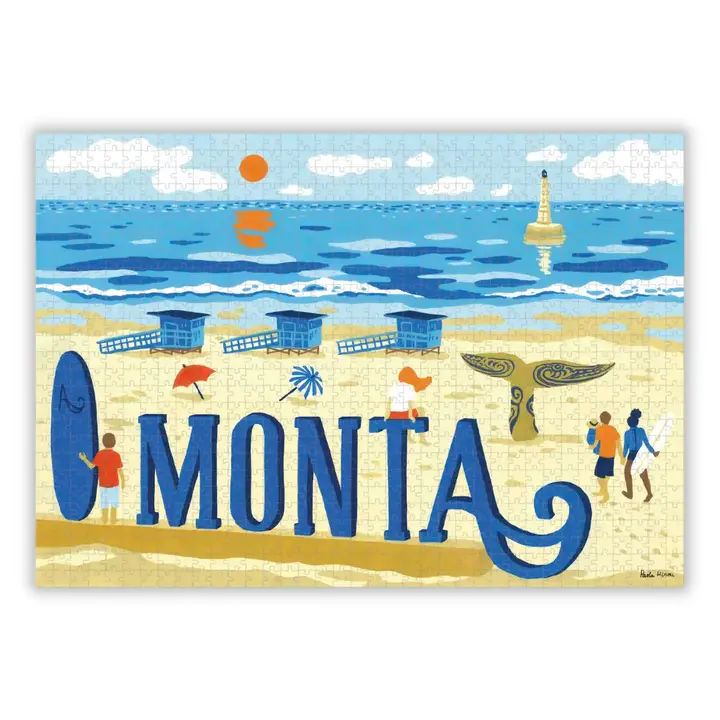 illustration puzzle montalivet les bains de aparté de 1000 pièces