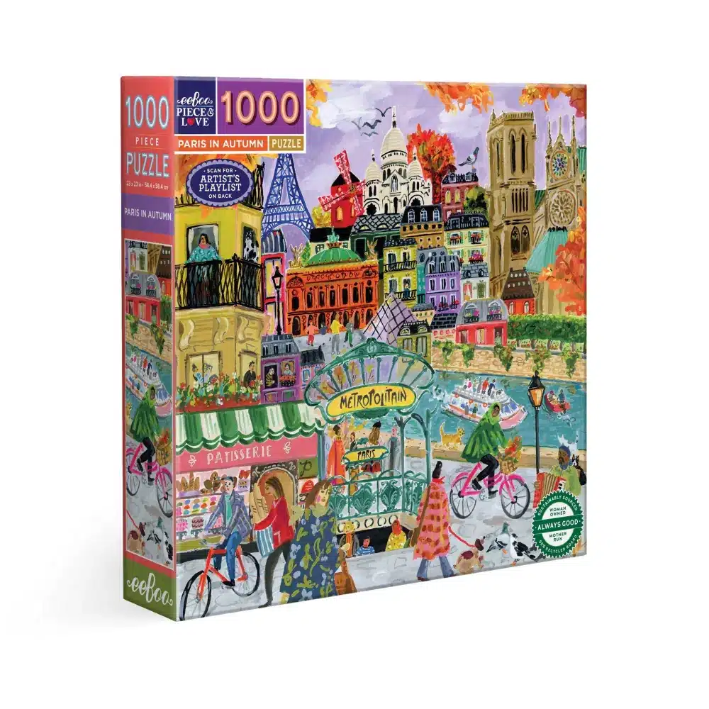 puzzle Paris in Autumn de Eeboo de 1000 pièces