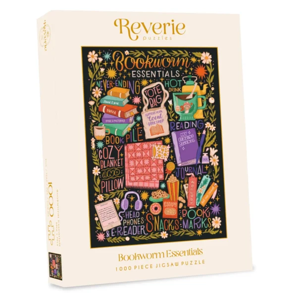 puzzle reverie Bookworm Essentials 1000 pieces