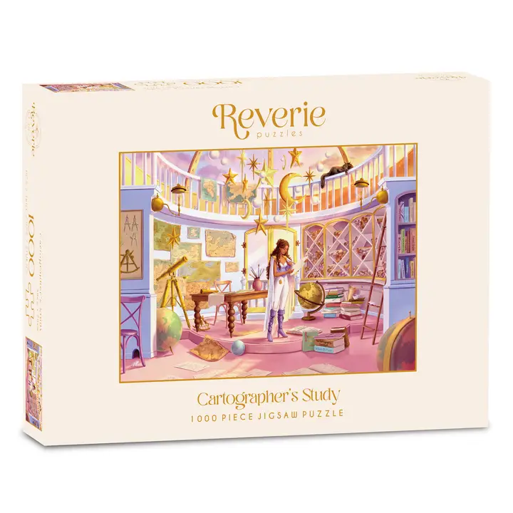 puzzle reverie Cartographer's Study 1000 pieces