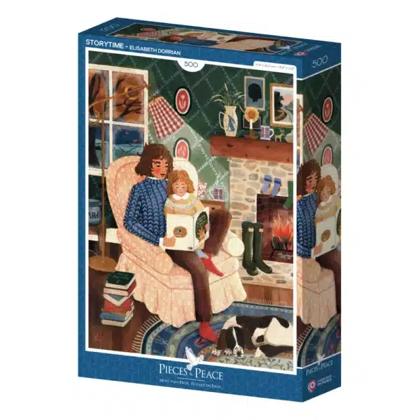 puzzle storytime de pieces & peace de 500 pièces