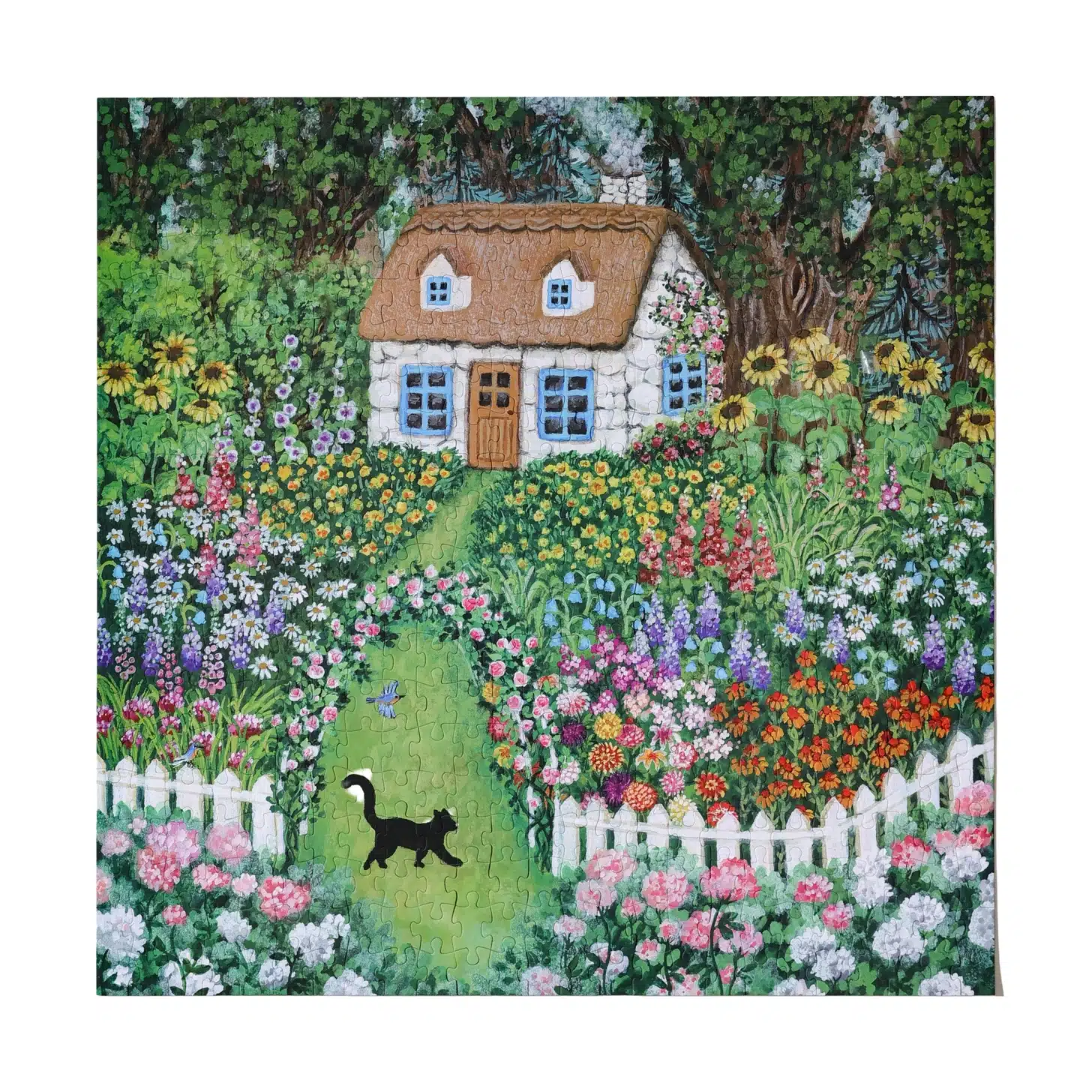 puzzle weve Blooming Garden 500 pieces monté