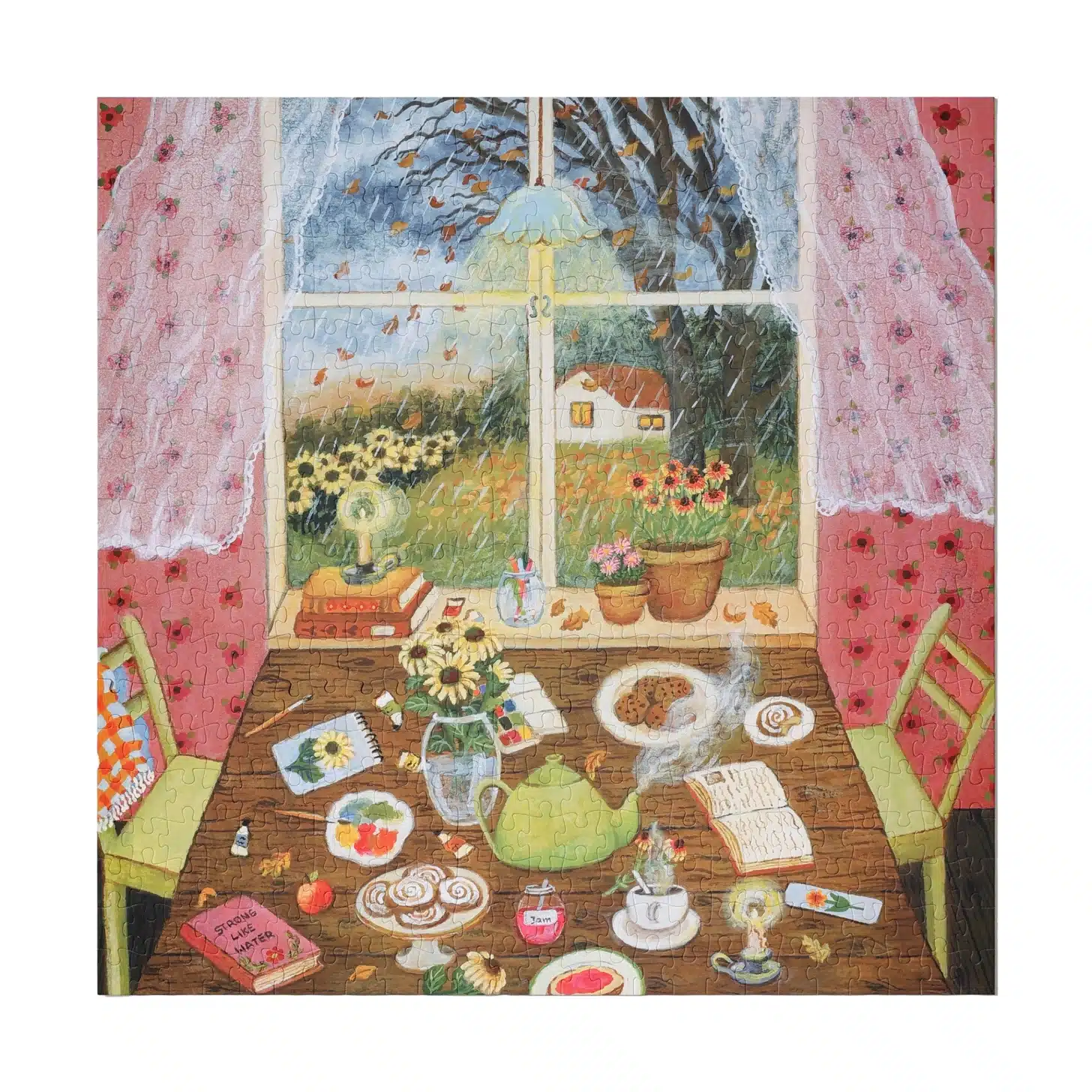 puzzle weve Dwelling 500 pieces monté
