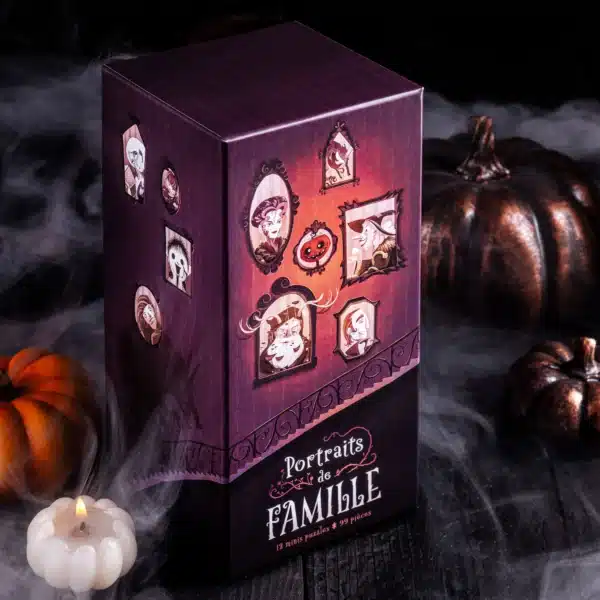 coffret mini puzzle trevell halloween n2 99 pieces