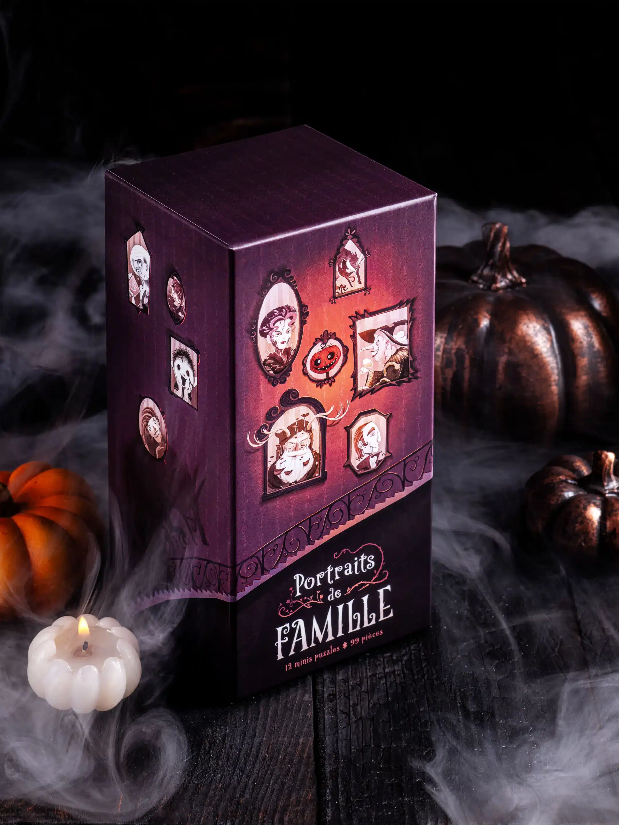 coffret mini puzzle trevell halloween n2 99 pieces