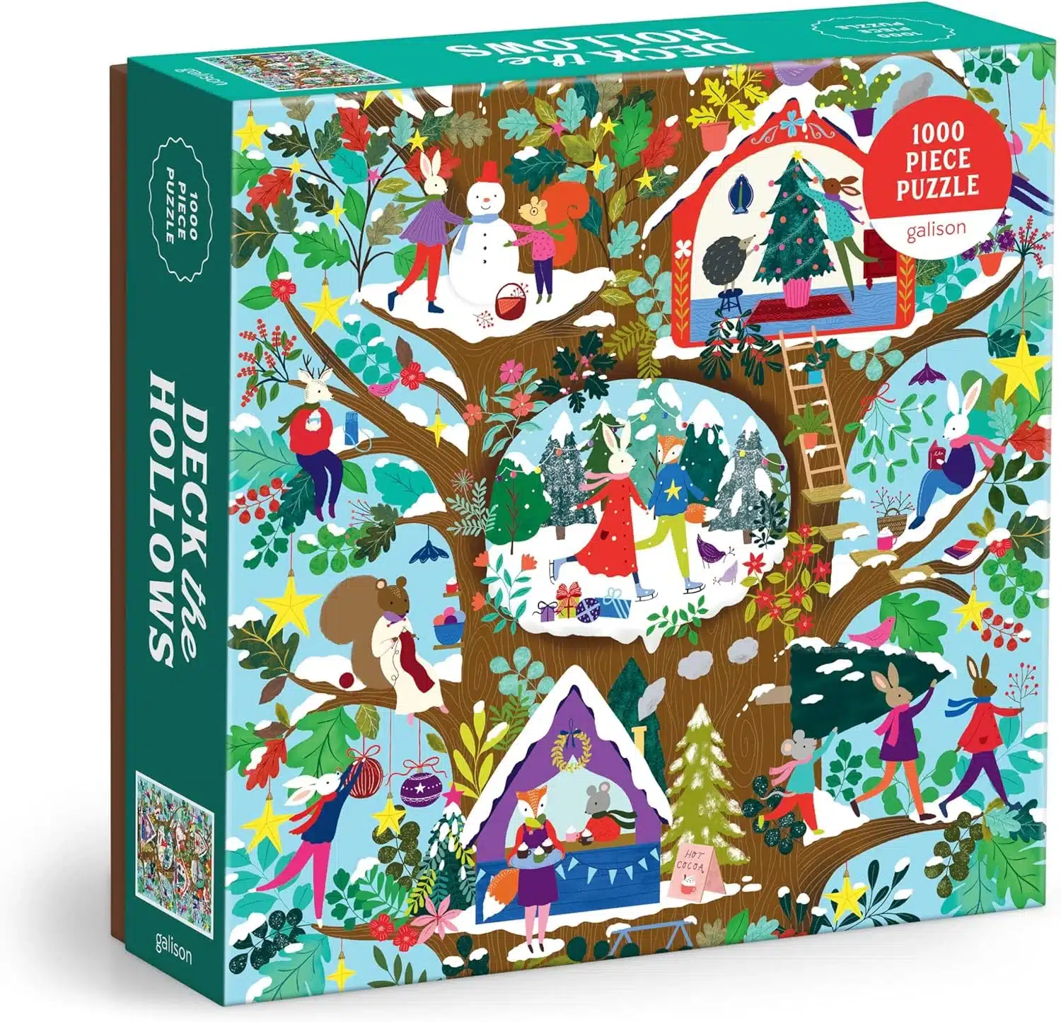 puzzle deck the hollows de 1000 pièces de galison