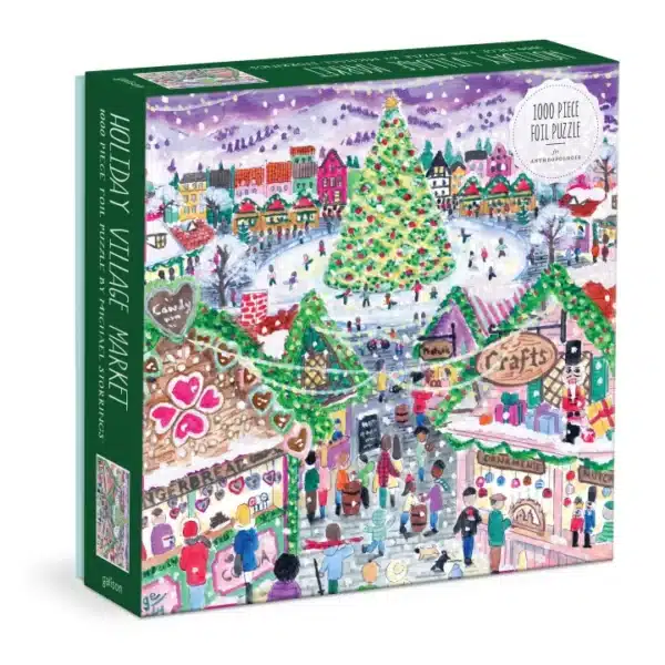 puzzle galison Holiday Village Market 1000 pieces
