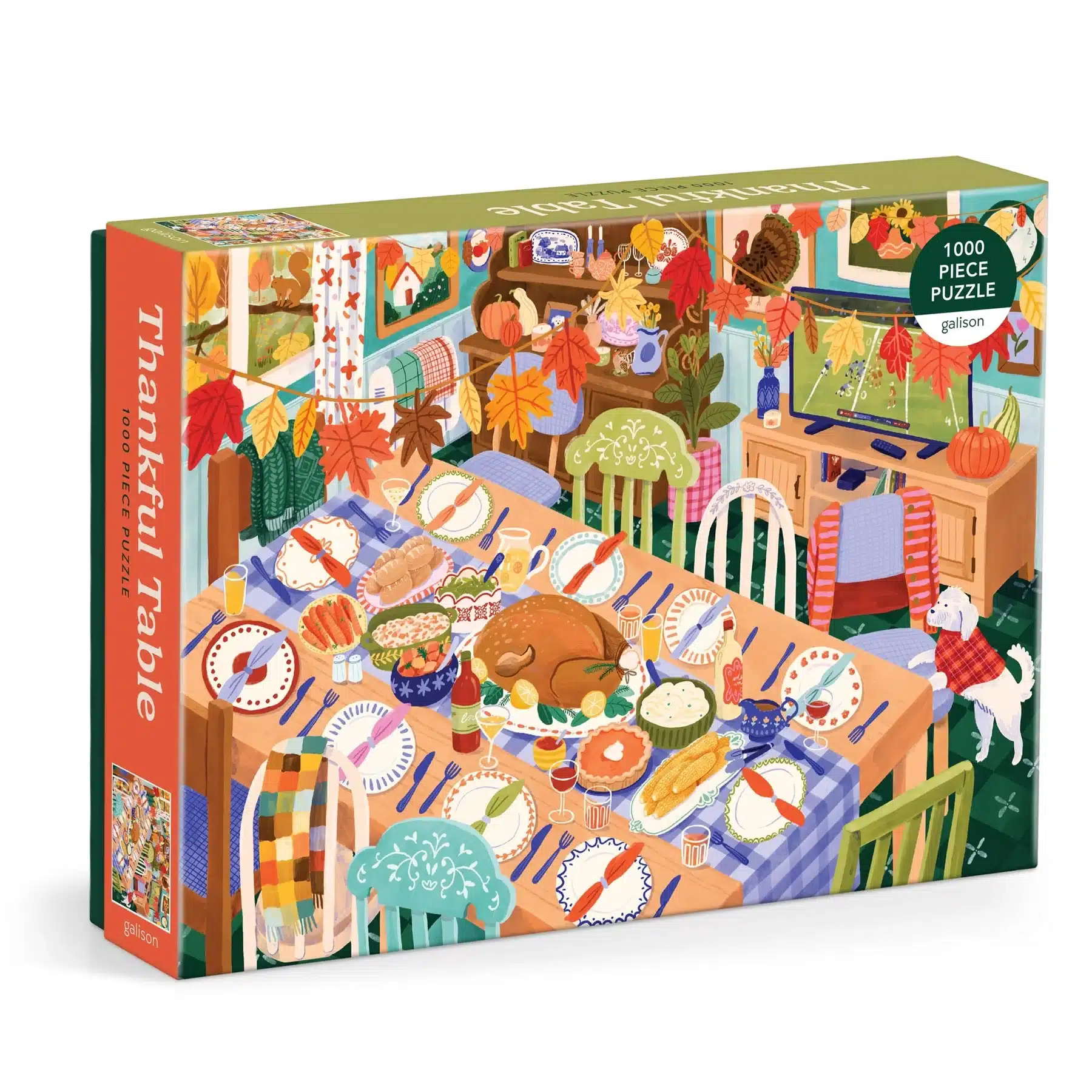 puzzle thankful table de galison de 1000 pièces