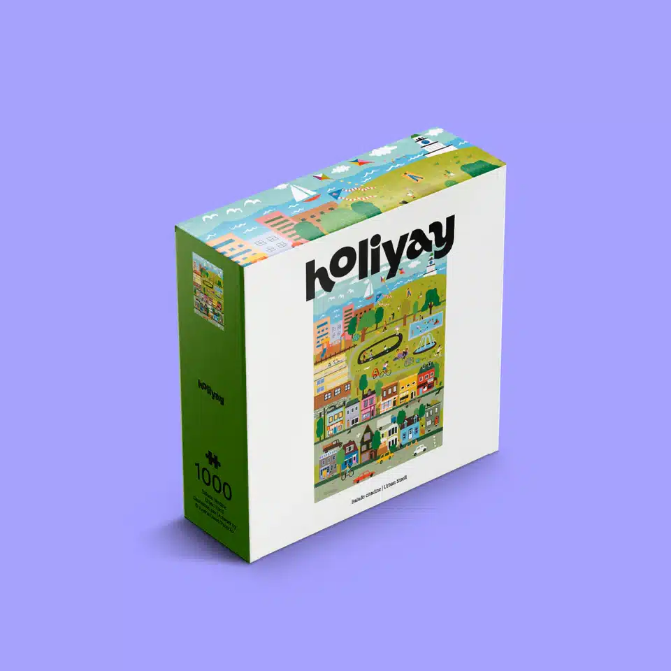 Puzzle Urban Stroll - Holiyay - 1000 pièces