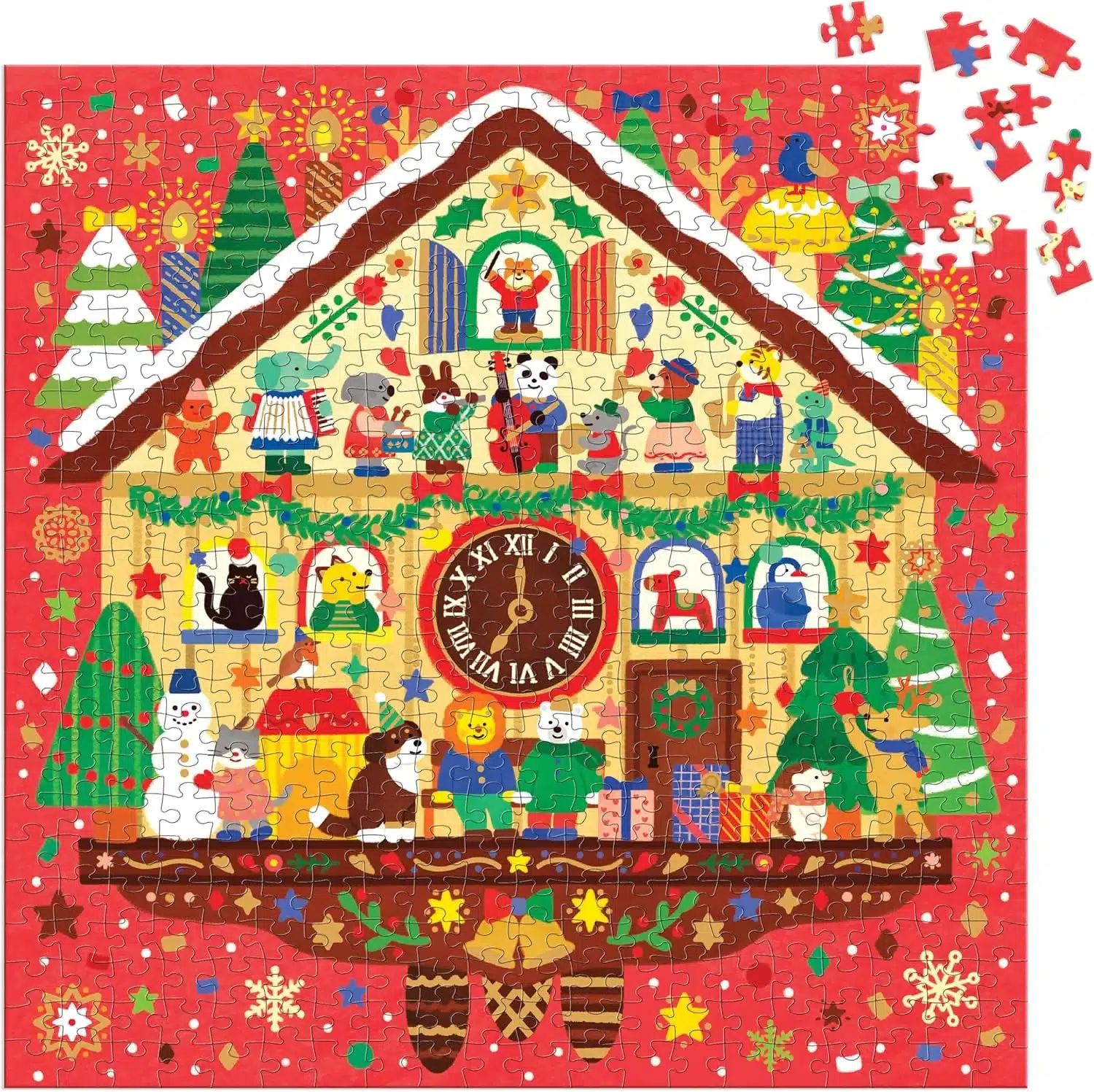 Puzzle Christmas Time - Mudpuppy - 500 pièces – Image 3