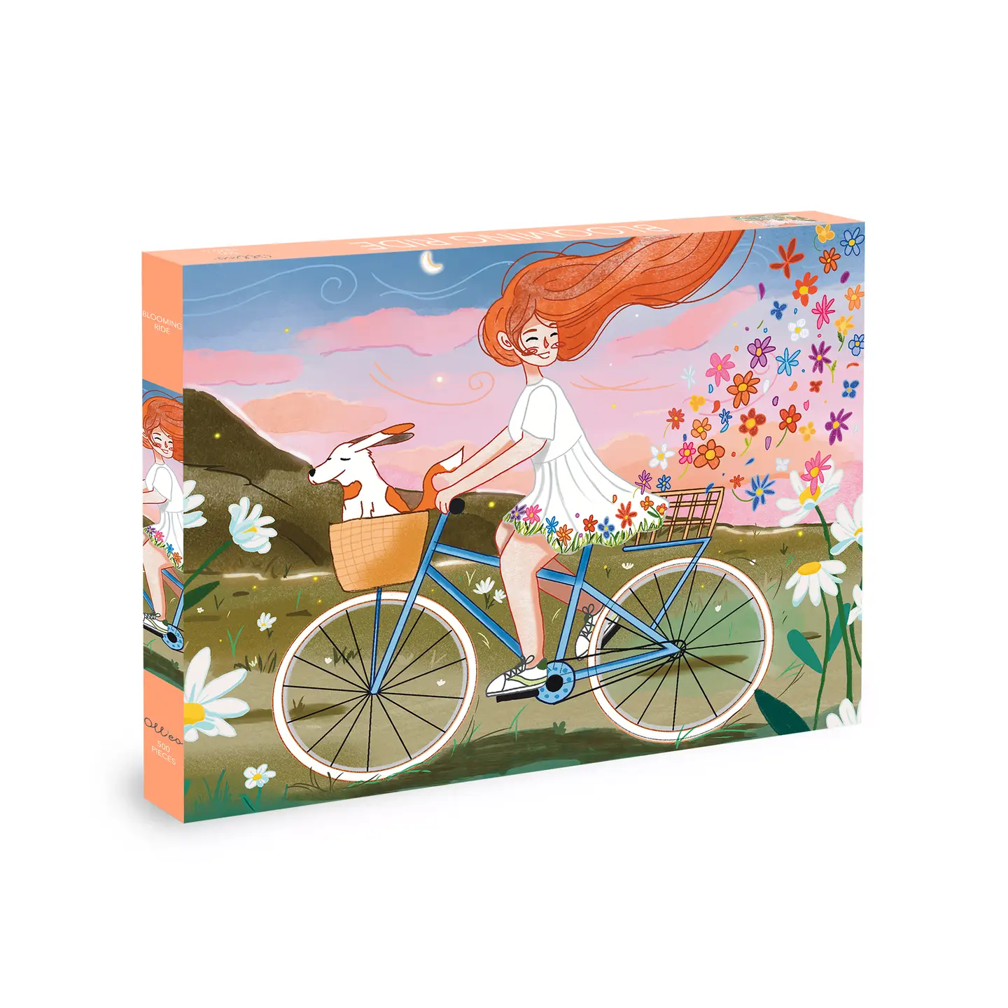 puzzle olleo blooming ride 500 pieces