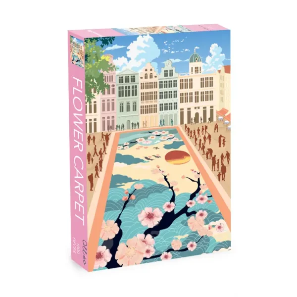 puzzle olleo flower carpet 500 pieces