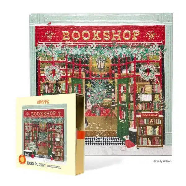puzzle werkshoppe Festive Bookshop 1000 pieces