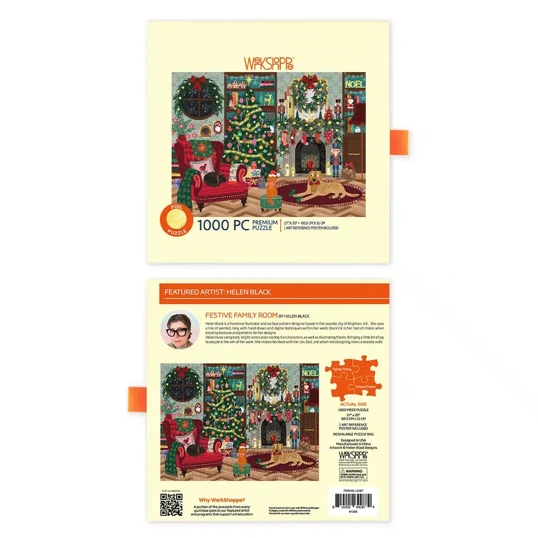 puzzle werkshoppe Festive Family Room 1000 pieces