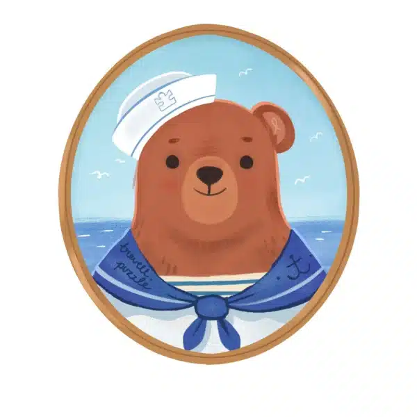 sticker trevell ours marin