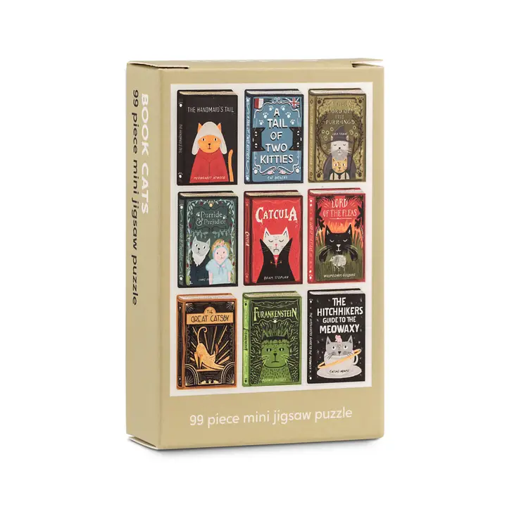 Mini puzzle Book Cats – Happily – 99 pièces – Image 2