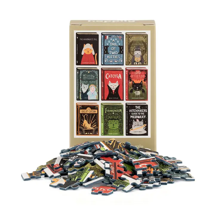 Mini puzzle Book Cats – Happily – 99 pièces