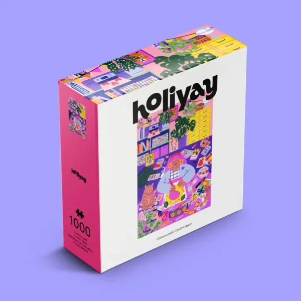 Puzzle Creative Space - Holiyay - 1000 pièces