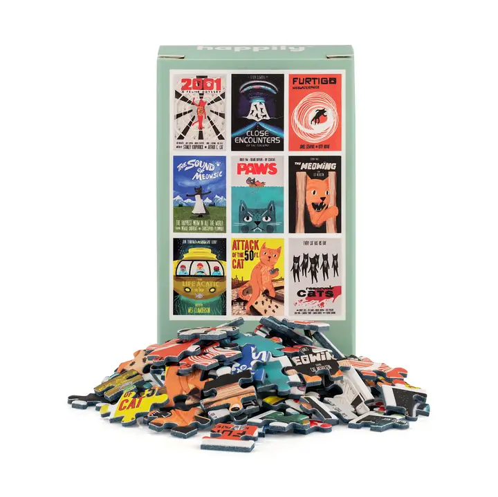 Mini puzzle Movie Cats – Happily – 99 pièces
