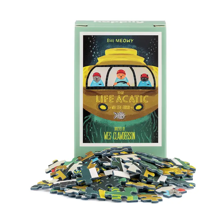 Mini puzzle The Life Acatic – Happily – 99 pièces