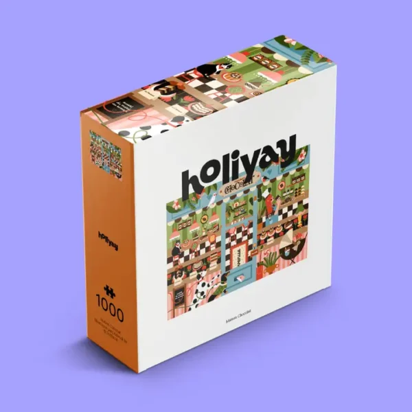 Puzzle Maison Chocolat – Holiyay – 1000 pièces