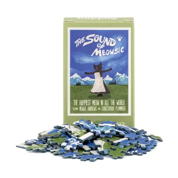 Mini puzzle The Sound of Meowsic – Happily – 99 pièces