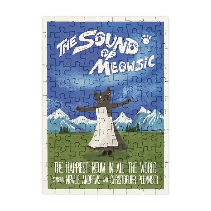 Mini puzzle The Sound of Meowsic – Happily – 99 pièces – Image 2