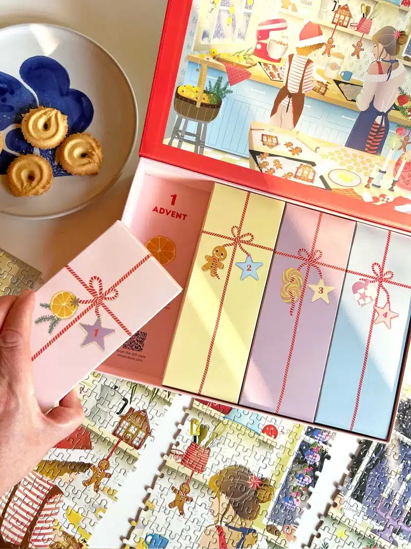 Calendrier de l'avent puzzle Sweet Christmas - Vissevasse – Image 3