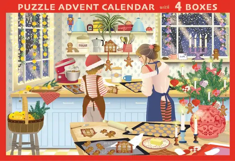 Calendrier de l'avent puzzle Sweet Christmas - Vissevasse