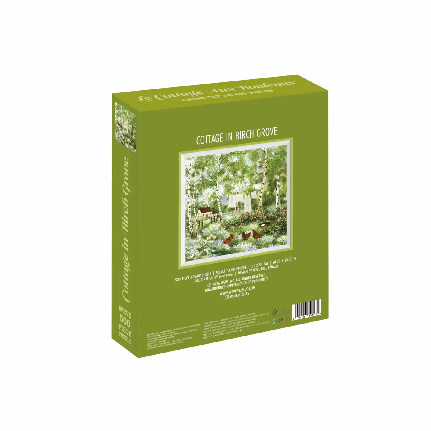 Puzzle Cottage in Birch Grove - Weve - 500 pièces – Image 2